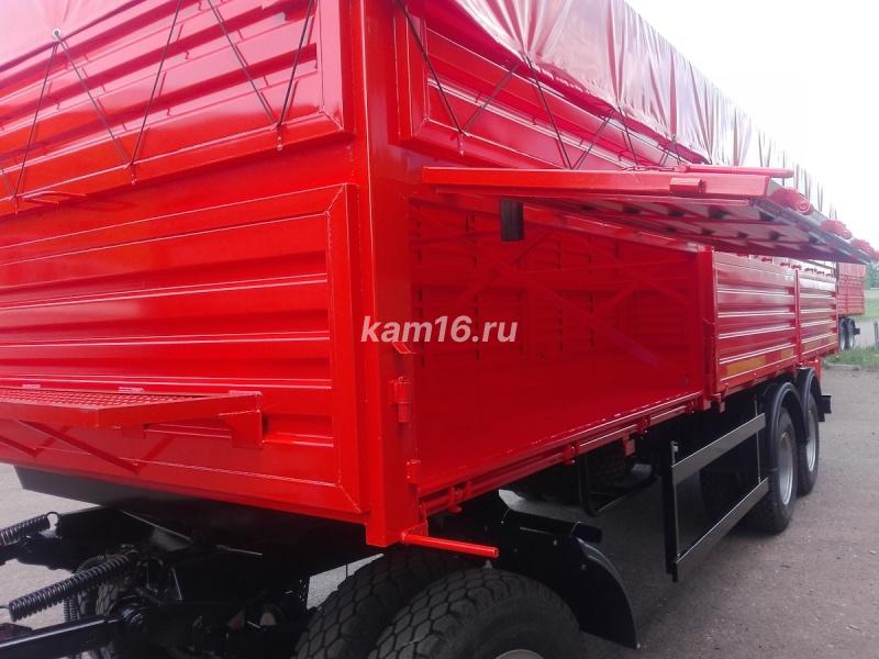 Прицеп зерновоз бортовой трехосный 20 тонный