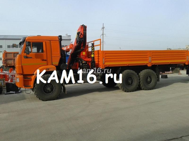 КАМАЗ 43118 с кран манипулятором Palfinger 15500