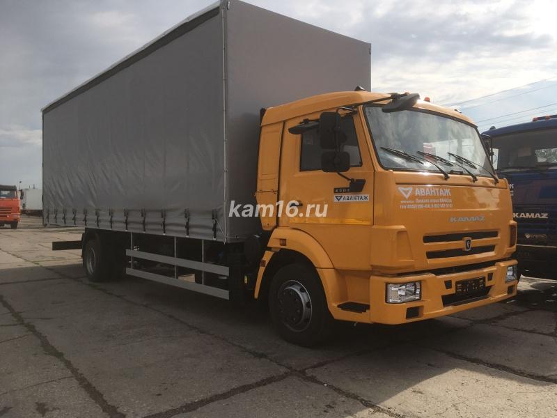 КАМАЗ 4308 шторный 6.2 м